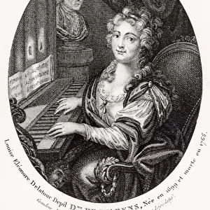 Madame de Warens, c. 1789 (engraving)