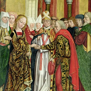 Marriage of the Virgin, from the Dome Altar, 1499 (tempera on panel)