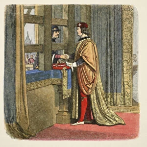 Meeting of Edward IV and Louis XI of France at Pecquigny, 29 August 1475