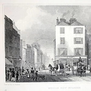 Middle Row, Holborn, from London and its Environs in the Nineteenth Century