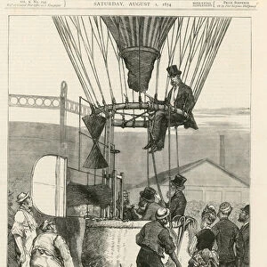 Military Ballooning (engraving)
