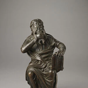 Moses, probably 12th century (bronze) (for reverse see 419573)