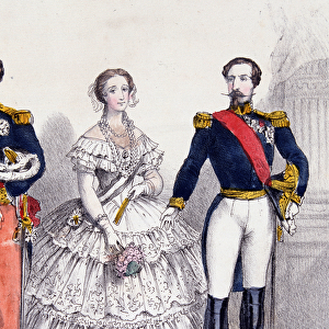Napoleon III and Eugenie