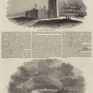 The New South Foreland Lighthouse (engraving)