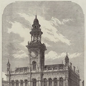 The New Townhall at Hull (engraving)