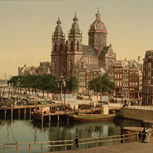 Nicolskerk, Amsterdam, 1890-90 (photomechanical print)