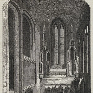 The Oratory of the Beauchamp Chapel at Warwick (engraving)