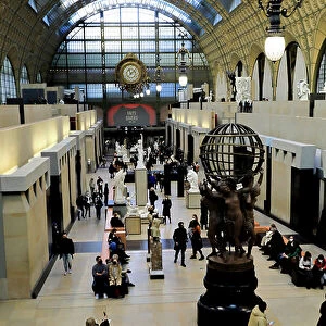 The Orsay Museum. View from inside (photo)