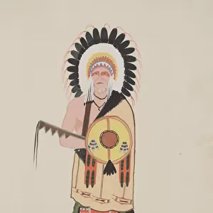 Panel #3, c. 1934 (watercolor)