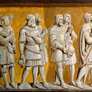 Penitential procession (fresco)