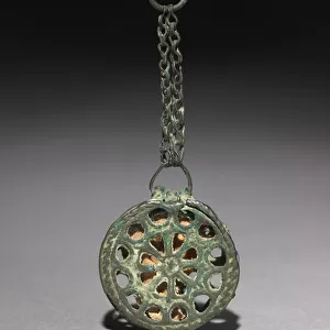 Phylactery (Reliquary Penant), c. 500-700 (copper alloy)