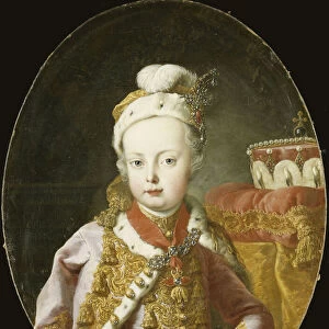 Portrait of the Archduke Joseph, Later Emperor Joseph II of Austria, Half Length