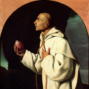 Portrait of the devout John Houghton (oil on panel)