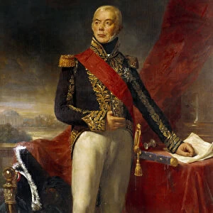 Portrait in foot of Etienne Jacques Joseph Alexandre Mac Donald, Duke of Taranto
