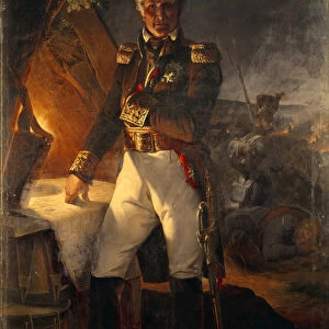 Portrait in foot of Laurent Marquis de Gouvion Saint Cyr (1764-1830