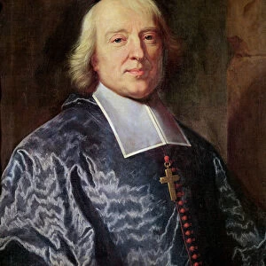 Portrait of Jacques Benigne Bossuet (1627-1704) 1693 (oil on canvas)