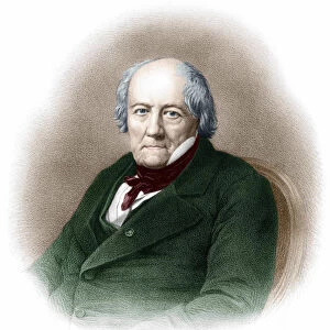 Portrait of Jean Baptiste Biot (1744 - 1862), French chemist