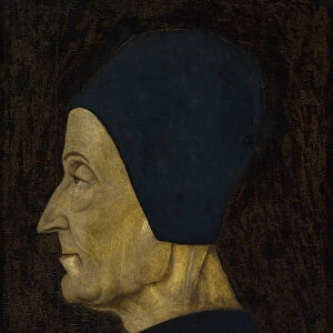 Portrait of Lorenzo Giustiniani (1383-1456) (Saint Laurent Justinien) - par Bellini