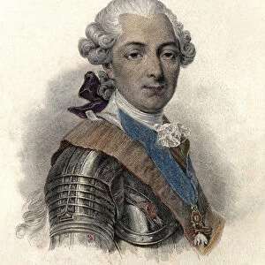 Portrait of Louis Jean Marie de Bourbon, Duke of Penthievre (1725-1793)