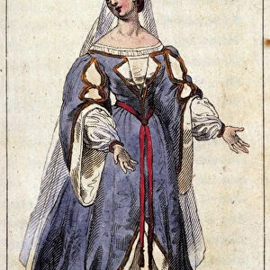 Portrait of Maria Garcia called the Malibran (1808-1836