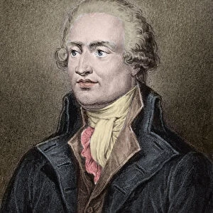 Portrait of Marie Jean Antoine Nicolas de Caritat, Marquis de Condorcet (1743 - 1794