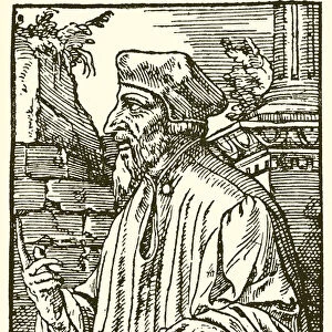 Portrait of Wycliffe (engraving)