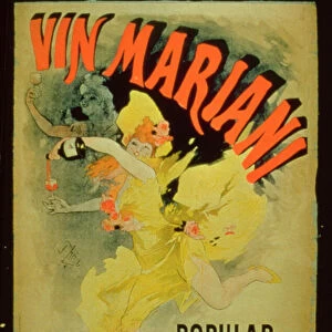 Poster advertising Mariani Wine, Popular French Tonic Wine (colour litho)