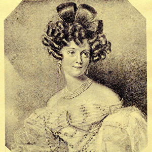 Princess Carolyne zu Sayn-Wittgenstein, c. 1840 (litho)