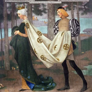 The Queen and the Page, 1896 (oil on canvas)
