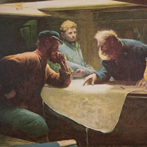 Out of their Reckoning, 1892 (oil on canvas)