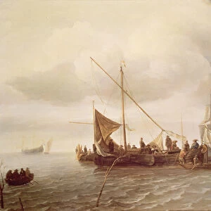 Shipping Scene, 17th century