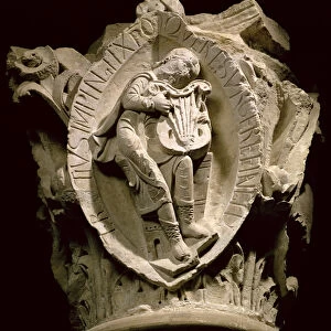 The Sounds of Music, column capital from the ambulatory at Cluny, c