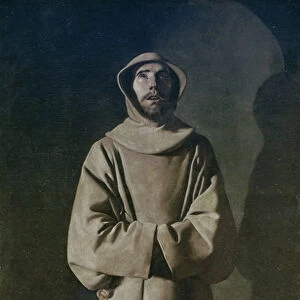 St. Francis (1181-1226) 1645-64 (oil on canvas)