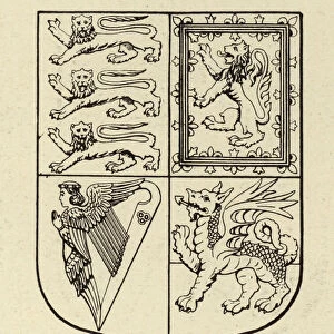 The Suggested Alteration in the Royal Arms (litho)