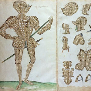 Suit of Armour for Sir Henry Lee, from An Elizabethan Armourers Album