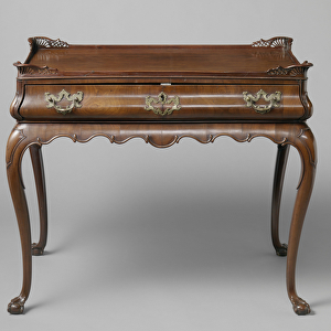 Tea table, c. 1750-75 (mahogany)
