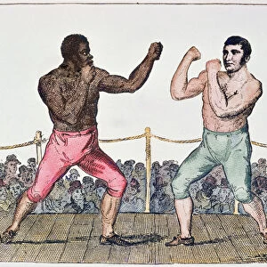 Tom Molineaux versus Tom Cribb, 28th September, 1811 at Thistleton