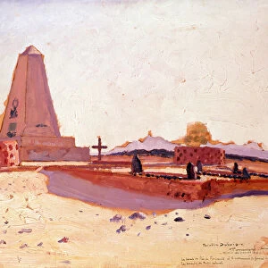 Tomb of Father Charles Eugene Foucauld, the Monument of General Laperrine and the Tomb of three Meharistes of the French Camel Corps, 1928
