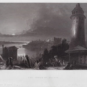 The Tower of Galata (engraving)