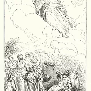 The Translation of Enoch, by Le Brun (engraving)