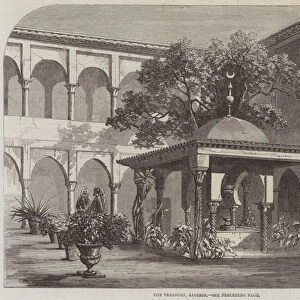 The Treasury, Algiers (engraving)