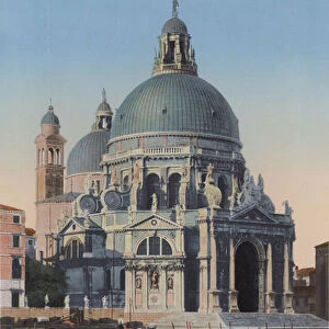 Venezia, Chiesa della Salute (coloured photo)