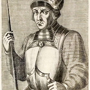 William the Conqueror, first Norman King of England, from True Portraits