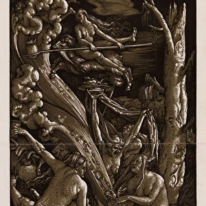 The Witches Sabbath (woodcut)