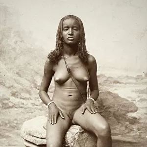 Woman, Eritrea, c. 1880-90 (gelatin silver print)