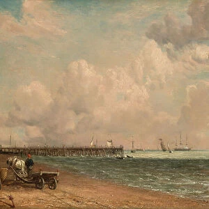 Yarmouth Jetty, 1822 (oil on canvas)