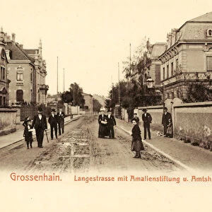 Buildings GroBenhain 1901 Landkreis MeiBen