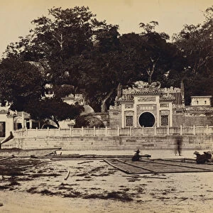 Chinese Marine Temple Macao Attributed John Thomson