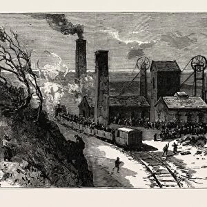 Colliery explosion at LLanerch, Monmouthshire, GENERAL VIEW OF THE WORKS JUST AFTER