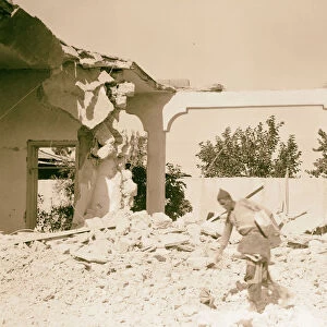 Demolition Lydda 1934 Israel Lod